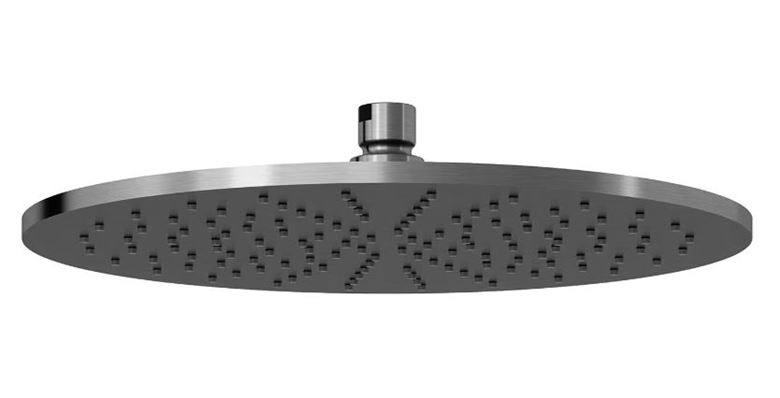 KLUDI A-QA horní sprcha pr. 300 mm, kartáčovaný gun metal 64330N2-00 Obrázek - Hlavní obrázek