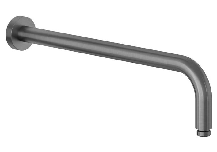 KLUDI A-QA sprchové rameno 410 mm, nástěnné, kartáčovaný gun metal 66534N2-00 Obrázek - Hlavní obrázek