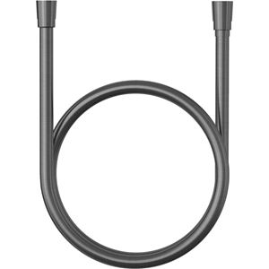 KLUDI SUPARAFLEX sprchová hadice 1600 mm, hladká, s ochranou proti překroucení, plast, kartáčovaný gun metal