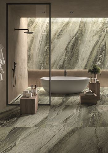 IMOLA THE ROOM dlažba 120x278 cm, lesk, irish green IRI GR6 278 LP Obrázek - fotka