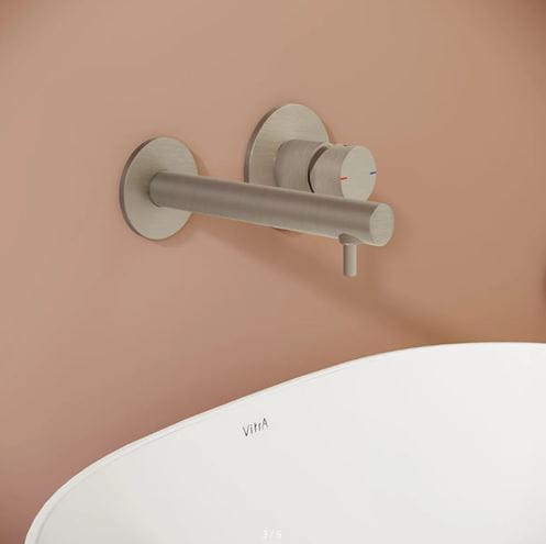 VITRA ORIGIN umyvadlová podomítková baterie, kartáčovaný nikl A4258134 Obrázek - fotka