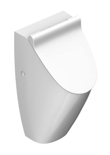 CATALANO COMFORT pisoár, zadní přívod vody, SaveWater splachování, Cataglaze+Silver Titanium 31-0932641001 Obrázek - Hlavní obrázek