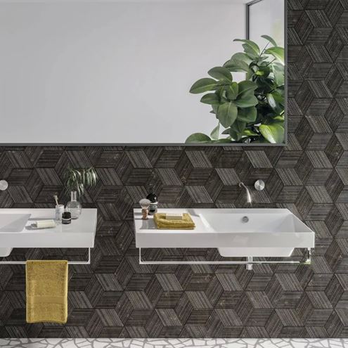 CATALANO ZERO umyvadlo 100 cm, s přepadem, Cataglaze+Silver Titanium 0121030001 Obrázek - fotka