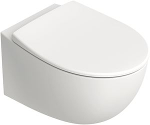 CATALANO GREEN ONE závěsné WC, se SoftClose sedátkem, Silentech splachování, Cataglaze+Silver Titanium