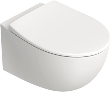 CATALANO GREEN ONE závěsné WC, se SoftClose sedátkem, Silentech splachování, Cataglaze+Silver Titanium