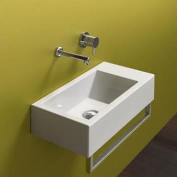 CATALANO PREMIUM umývátko 40 cm, bez přepadu, Cataglaze+Silver Titanium 0220410001 Obrázek - fotka