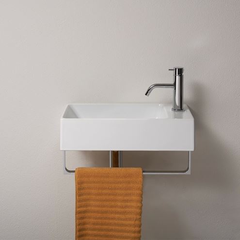 CATALANO PREMIUM umývátko 50 cm, bez přepadu, Cataglaze+Silver Titanium, matná bílá 0220520021 Obrázek - fotka
