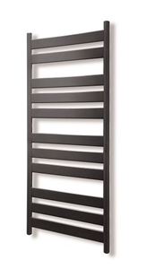 ZEHNDER ZETA koupelnový radiátor 1600/500, boční připojení, černá RAL9005