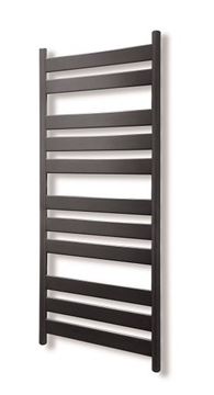 ZEHNDER ZETA koupelnový radiátor 1600/500, boční připojení, černá RAL9005