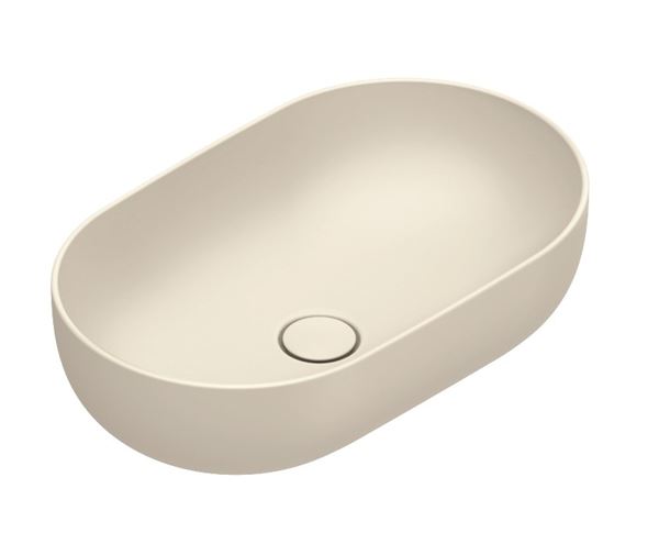 CATALANO SFERA umyvadlová mísa 60 cm, bez přepadu, Cataglaze+Silver Titanium, lino matt 0522610030 Obrázek - Hlavní obrázek