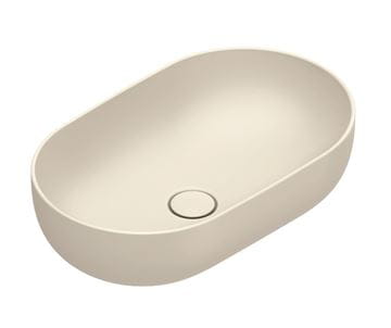 CATALANO SFERA umyvadlová mísa 60 cm, bez přepadu, Cataglaze+Silver Titanium, lino matt