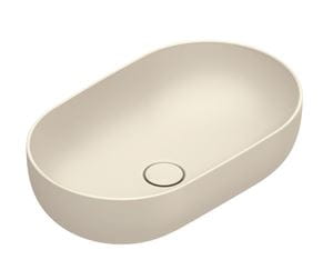 CATALANO SFERA umyvadlová mísa 60 cm, bez přepadu, Cataglaze+Silver Titanium, lino matt