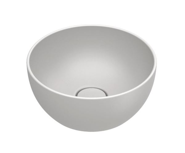 CATALANO SFERA umyvadlová mísa 32 cm, bez přepadu, Cataglaze+Silver Titanium, matná bílá 0523320021 Obrázek - Hlavní obrázek