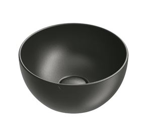 CATALANO SFERA umyvadlová mísa 32 cm, bez přepadu, Cataglaze+Silver Titanium, matná černá