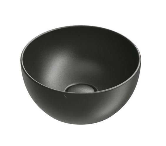 CATALANO SFERA umyvadlová mísa 32 cm, bez přepadu, Cataglaze+Silver Titanium, matná černá 0523320022 Obrázek - Hlavní obrázek