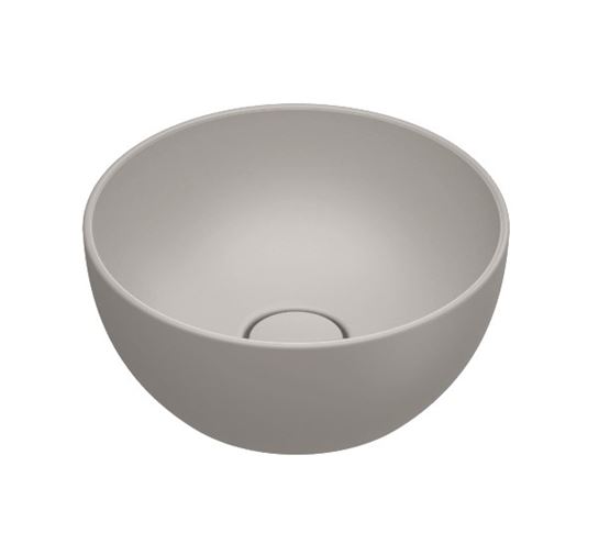 CATALANO SFERA umyvadlová mísa 32 cm, bez přepadu, Cataglaze+Silver Titanium, cemento matt 0523320023 Obrázek - Hlavní obrázek