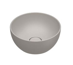 CATALANO SFERA umyvadlová mísa 32 cm, bez přepadu, Cataglaze+Silver Titanium, cemento matt