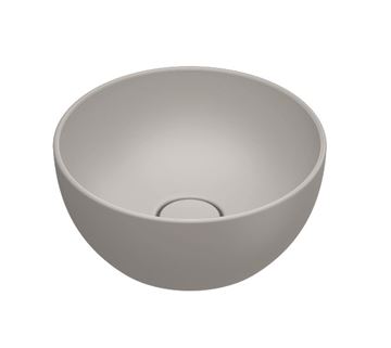 CATALANO SFERA umyvadlová mísa 32 cm, bez přepadu, Cataglaze+Silver Titanium, cemento matt