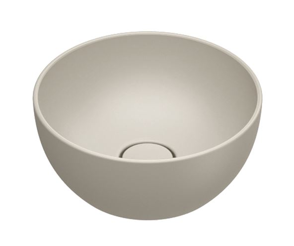 CATALANO SFERA umyvadlová mísa 32 cm, bez přepadu, Cataglaze+Silver Titanium, sabbia matt 0523320029 Obrázek - Hlavní obrázek