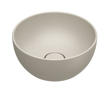 CATALANO SFERA umyvadlová mísa 32 cm, bez přepadu, Cataglaze+Silver Titanium, sabbia matt