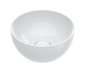 CATALANO SFERA umyvadlová mísa 32 cm, bez přepadu, Cataglaze+Silver Titanium