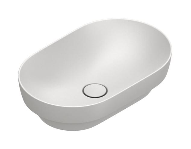 CATALANO SFERA umyvadlová mísa 55 cm, bez přepadu, Cataglaze+Silver Titanium, matná bílá 0524550021 Obrázek - Hlavní obrázek