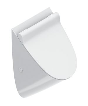 CATALANO COMFORT 54 pisoár, zadní přívod vody, SaveWater splachování, Cataglaze+Silver Titanium