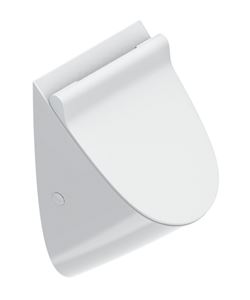 CATALANO COMFORT 54 pisoár, zadní přívod vody, SaveWater splachování, Cataglaze+Silver Titanium