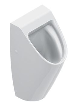 CATALANO COMFORT pisoár, zadní přívod vody, SaveWater splachování, Cataglaze+Silver Titanium
