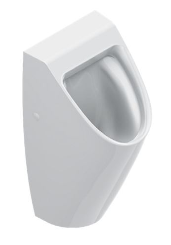CATALANO COMFORT pisoár, zadní přívod vody, SaveWater splachování, Cataglaze+Silver Titanium 0932640001 Obrázek - Hlavní obrázek