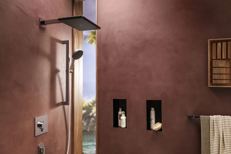 HANSGROHE RAINDANCE ALIVE Q 340 1JET horní sprcha 340x210 mm, chrom 24530000 Obrázek - fotka