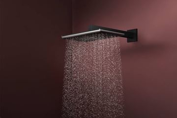 HANSGROHE RAINDANCE ALIVE Q 340 1JET horní sprcha 340x210 mm, matná černá 24530670 Obrázek - fotka