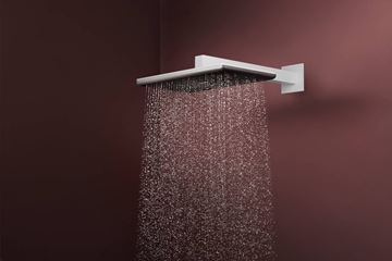 HANSGROHE RAINDANCE ALIVE Q 340 1JET horní sprcha 340x210 mm, matná bílá 24530700 Obrázek - fotka