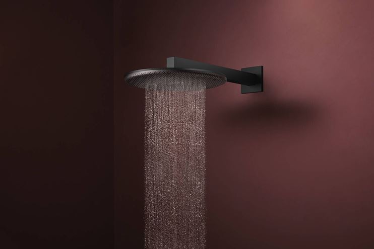 HANSGROHE RAINDANCE ALIVE S 300 1JET horní sprcha pr. 300 mm, matná černá 24520670 Obrázek - fotka