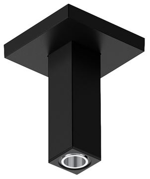 HANSGROHE E sprchové rameno 100 mm, stropní, matná černá