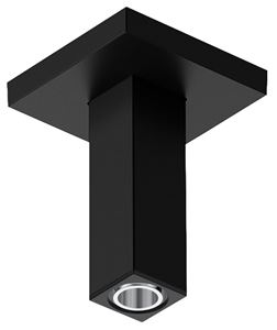 HANSGROHE E sprchové rameno 100 mm, stropní, matná černá