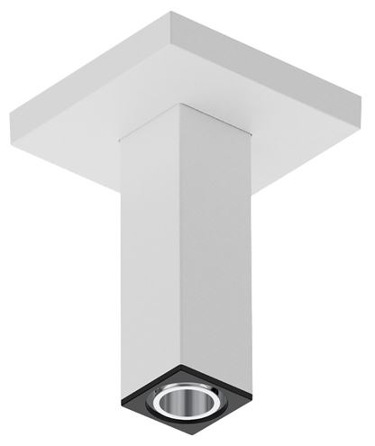 HANSGROHE E sprchové rameno 100 mm, stropní, matná bílá 24338700 Obrázek - Hlavní obrázek