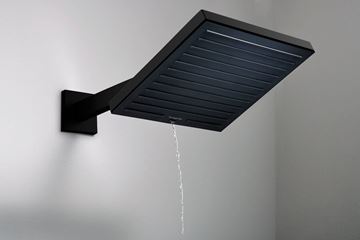 HANSGROHE E sprchové rameno 390 mm, nástěnné, matná černá 24337670 Obrázek - fotka