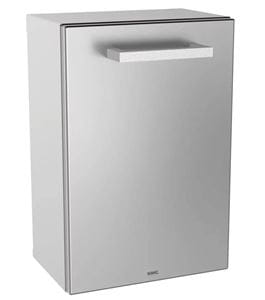 KWC RODAN RODX611 odpadkový koš 3,7 l, závěsný, nerez ocel