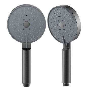 EASY+ SELECTION ruční sprcha pr. 120 mm, 3 proudy, gun metal