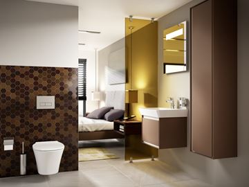 IDEAL STANDARD CONNECT WC štětka, nástěnná, chrom N1396AA Obrázek - fotka