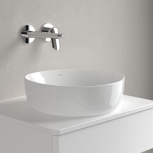 VILLEROY & BOCH ANTAO umyvadlová mísa 40 cm, bez přepadu, CeramicPlus, alpská bílá 4A7240R1 Obrázek - fotka