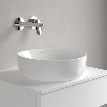 VILLEROY & BOCH ANTAO umyvadlová mísa 40 cm, bez přepadu, CeramicPlus, alpská bílá 4A7240R1 Obrázek - fotka