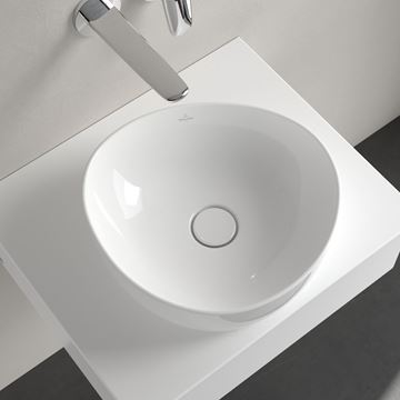VILLEROY & BOCH ANTAO umyvadlová mísa 40 cm, bez přepadu, CeramicPlus, alpská bílá 4A7240R1 Obrázek - fotka