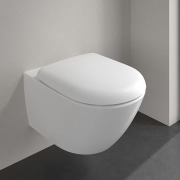 VILLEROY & BOCH ANTAO závěsné WC, TwistFlush splachování, CeramicPlus, alpská bílá 4674T0R1 Obrázek - fotka
