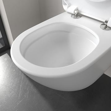 VILLEROY & BOCH ANTAO závěsné WC, TwistFlush splachování, CeramicPlus, alpská bílá 4674T0R1 Obrázek - fotka