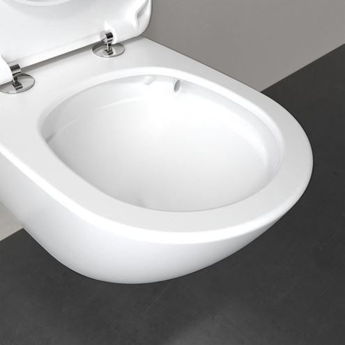 VILLEROY & BOCH ANTAO závěsné WC, TwistFlush splachování, CeramicPlus, alpská bílá 4674T0R1 Obrázek - fotka