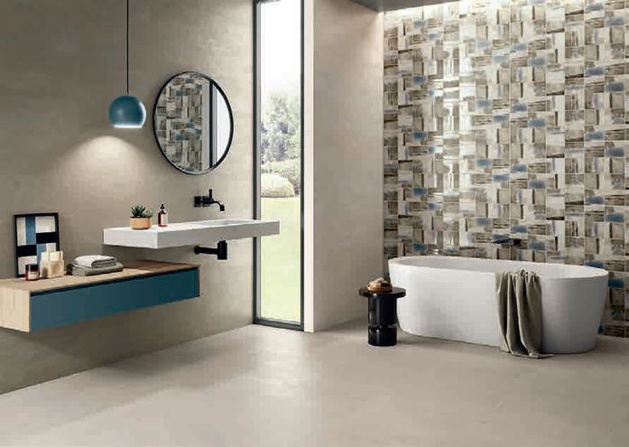 NAXOS SURFACE dekor 25x59,5 cm, mat, fascia fusion mix 115301 Obrázek - fotka