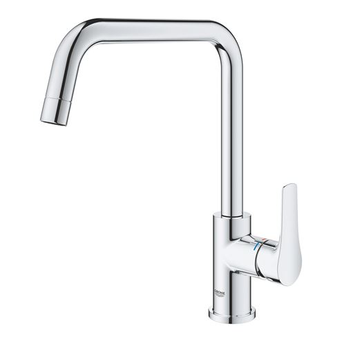 GROHE EUROSMART dřezová baterie, sklopná pod okno, chrom 30618000 Obrázek - fotka