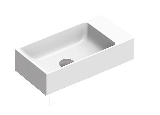 CATALANO PREMIUM umývátko 50 cm, bez přepadu, Cataglaze+Silver Titanium 0220520001 Obrázek - Hlavní obrázek